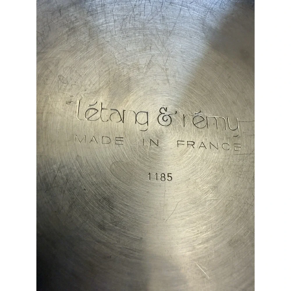 VTG 8 Piece Set of LETANG REMY Triplinox 18-10 Stainless Cookware France